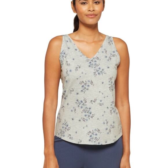 Awhile (S) Gia Loungewear Tank - Stitch Fix Double V Recycled Poly Terry Swing - Picture 2 of 14